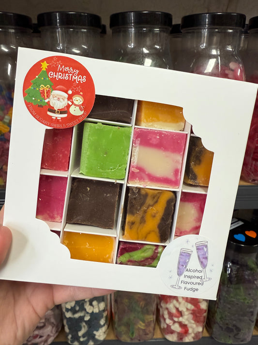 8 Alcohol Inspired Flavour Fudge Gift Box