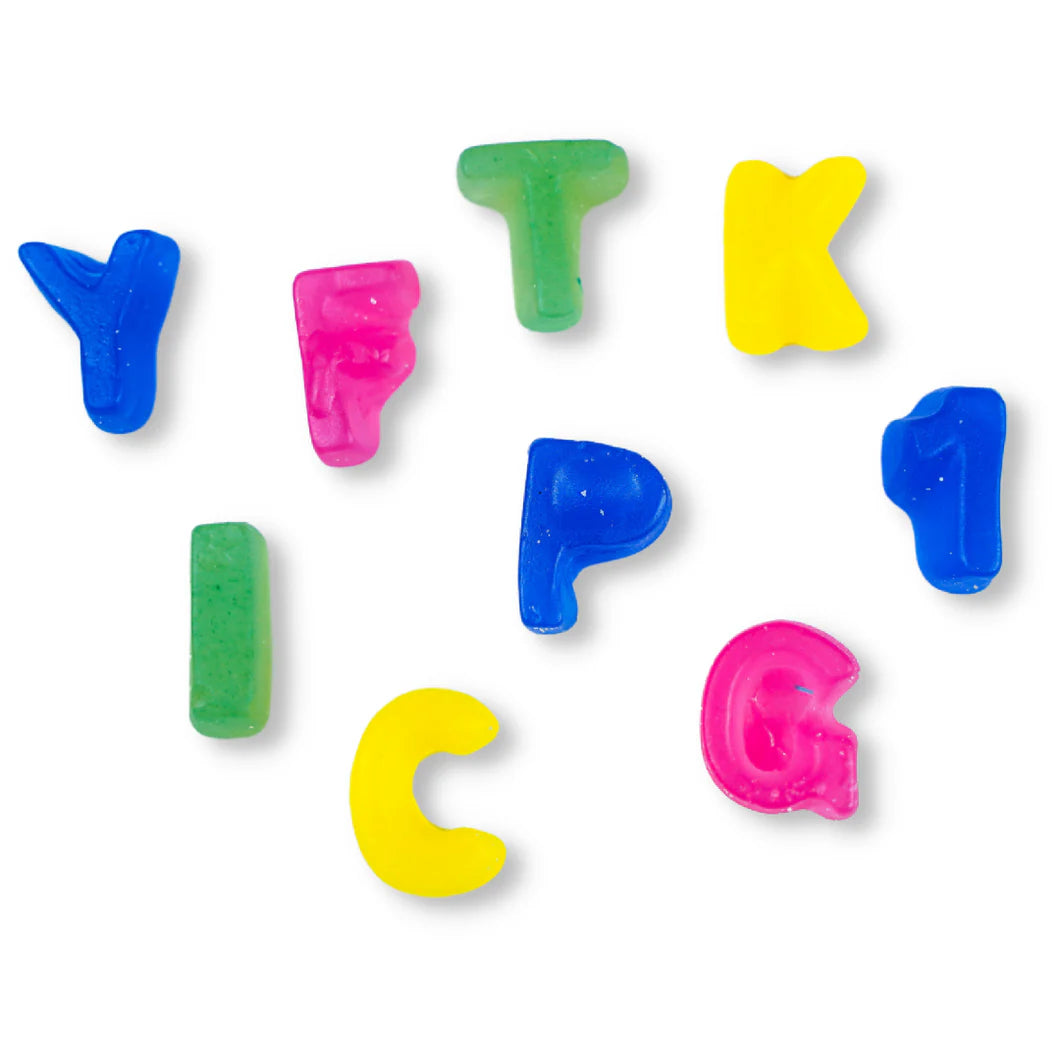 Gummy ABC Letters