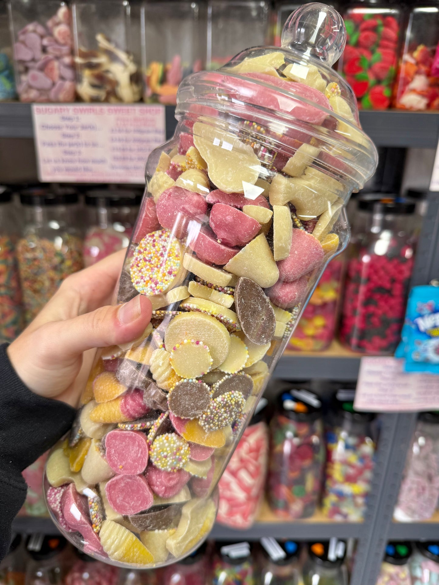 Chocolate Mix Gift Jar 1.8KG