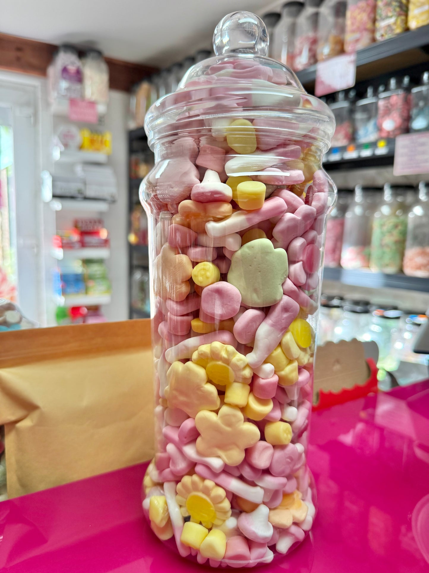 Foam Sweet Mix Gift Jar 1.8KG