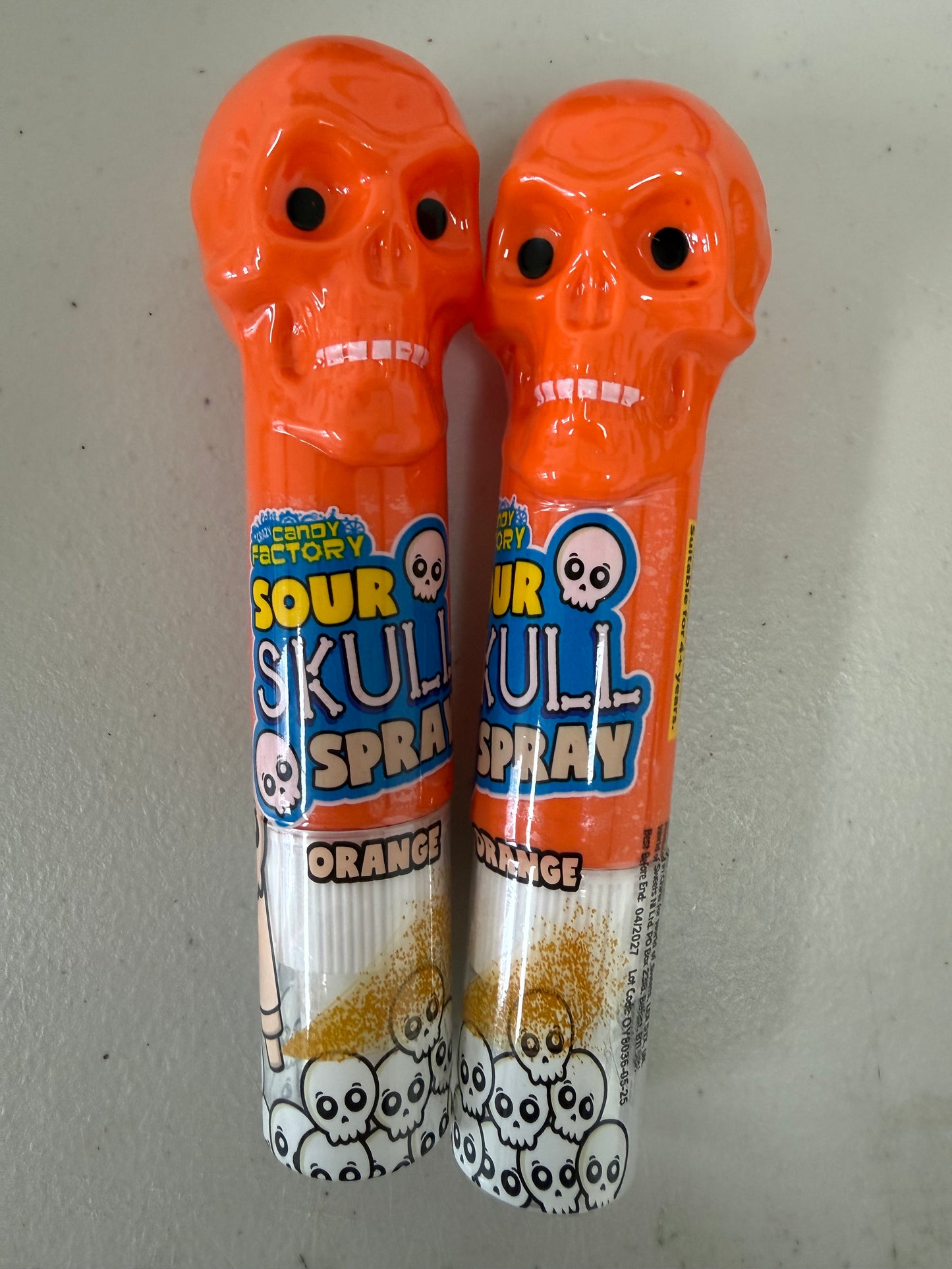 Orange Skull Spray