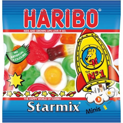 Haribo Mini Starmix 100 x 16g Bags