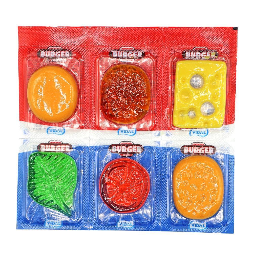 Build a Burger Jellies (6 Ingredients Per Packet)