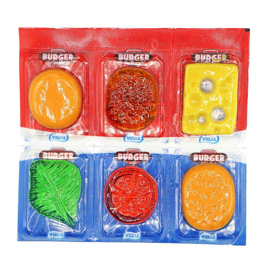 Build a Burger Jellies (6 Ingredients Per Packet)