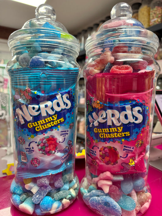 Nerd Gummy Clusters Bag with 1.5KG Sweet Jar