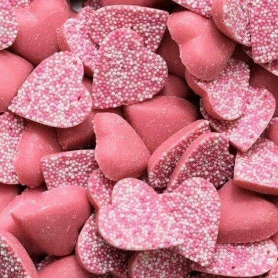 Pink Chocolate Hearts