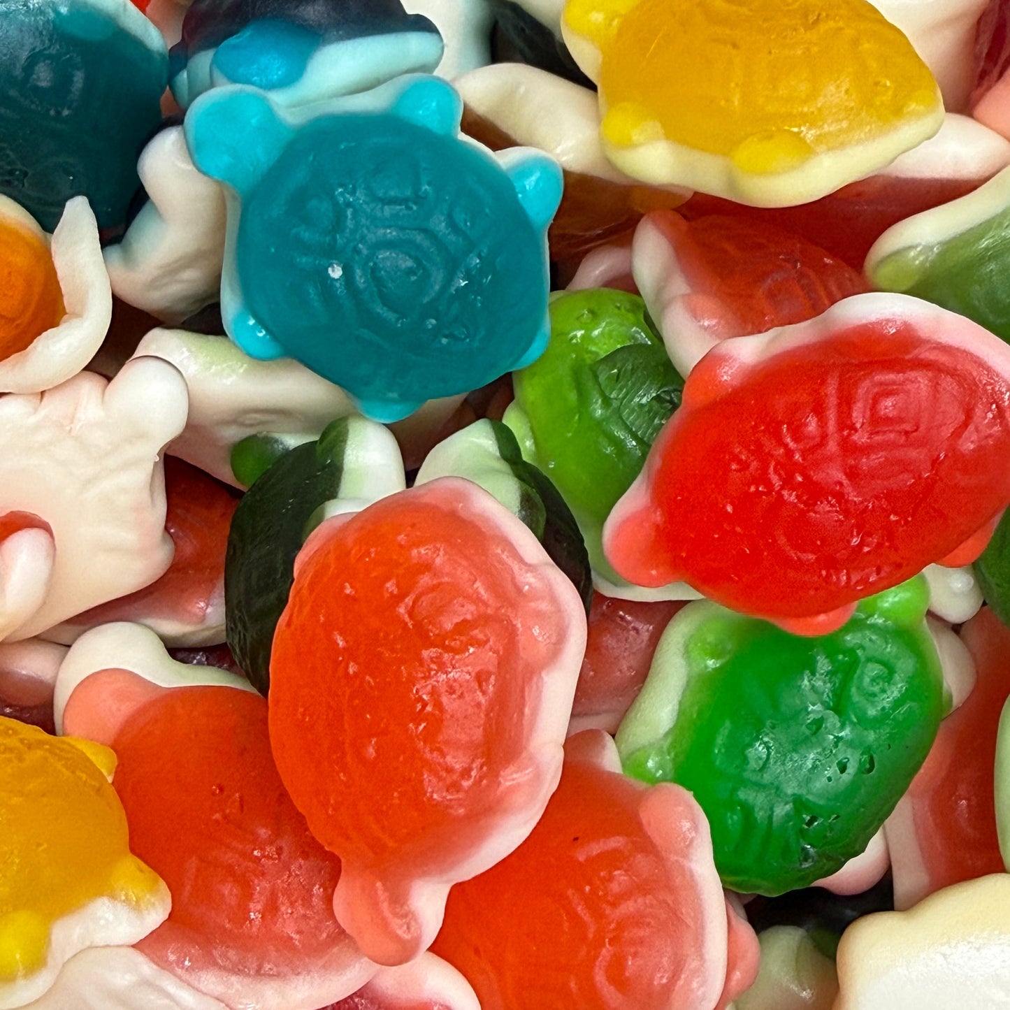 Soft Gummy Fruity Multicoloured Jelly Turtles
