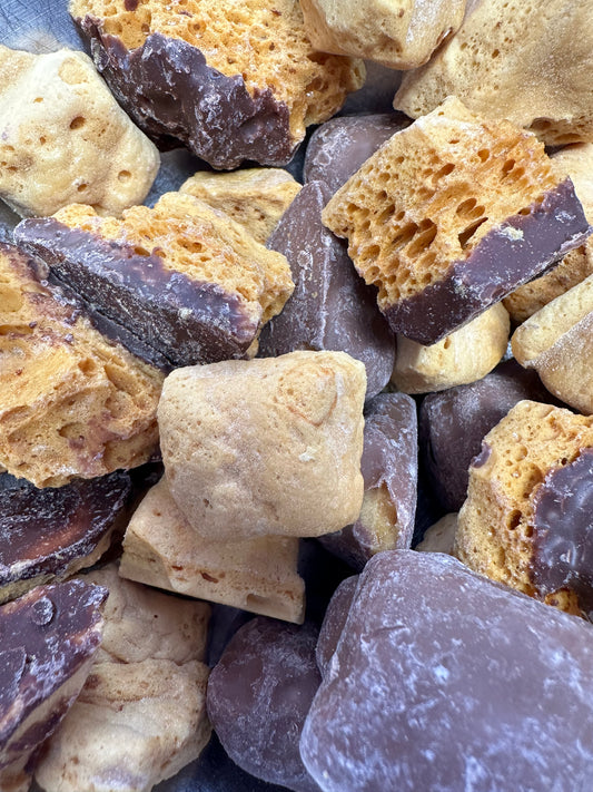 Cinder Toffee Mix (Cinder, Chocolate Cinder, Cinder Choc Shards)