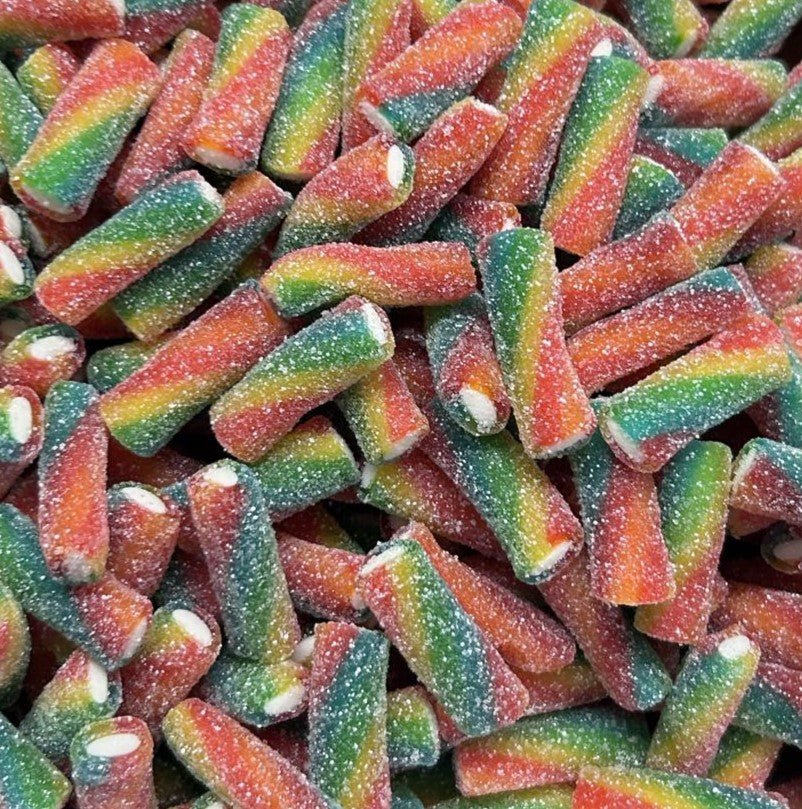 Fizzy Rainbow Pencil Bites