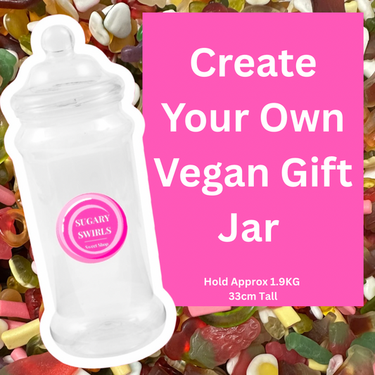 1.9KG Vegan Gift Jar (Choose Between 2 - 20 Different Sweets)