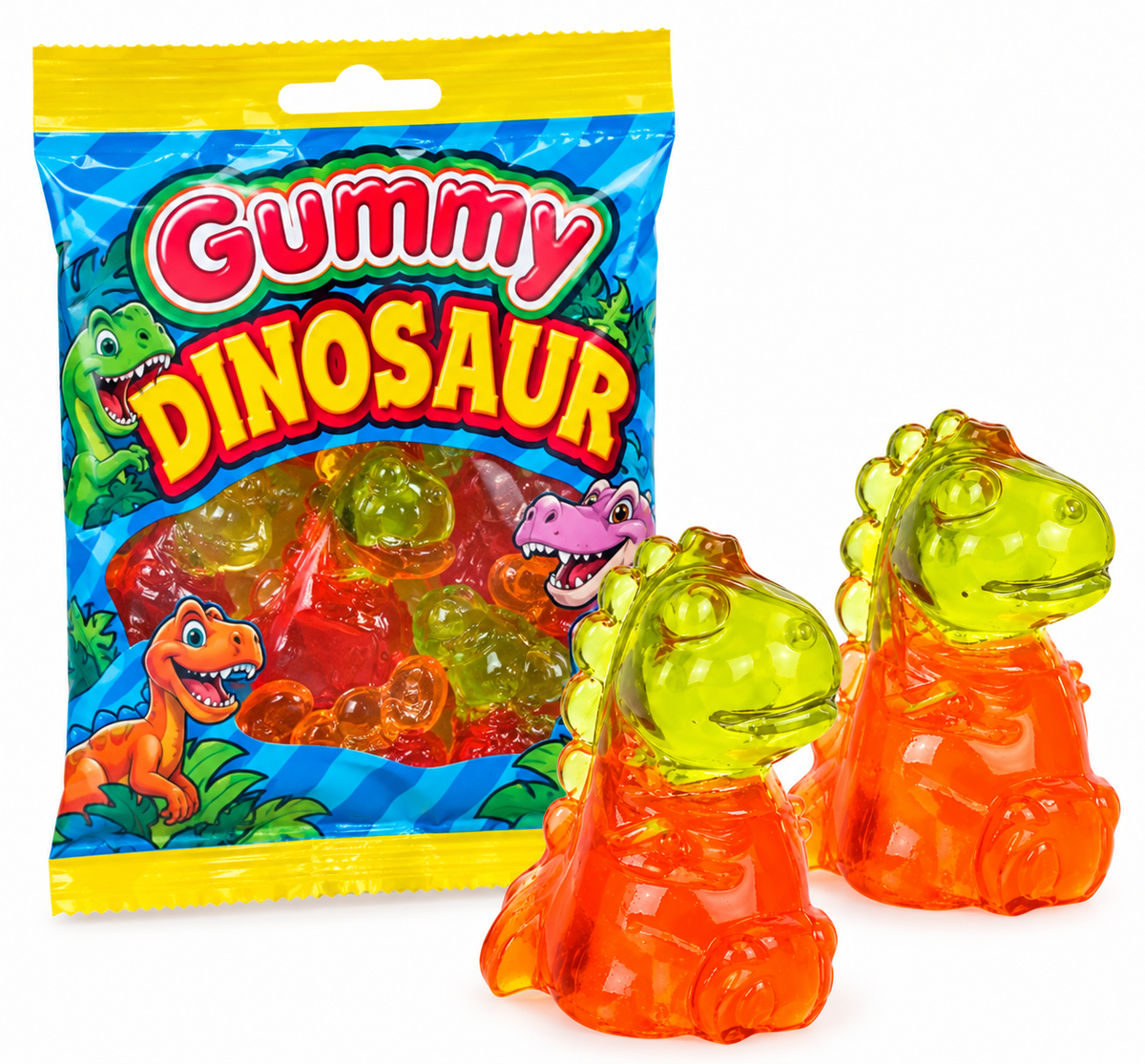 3D Gummy Dinosaurs 60g