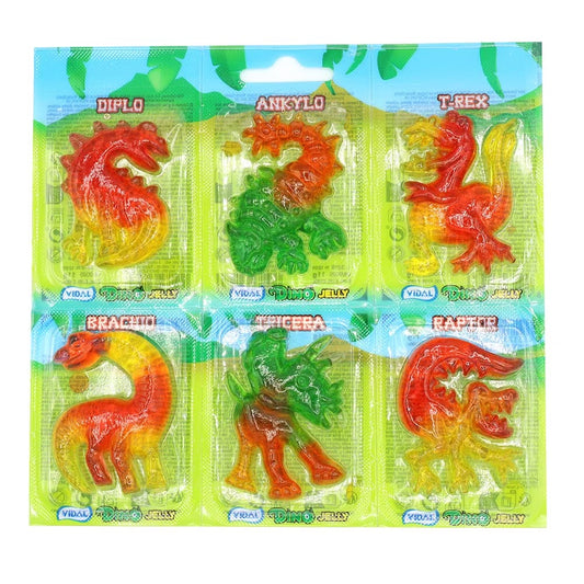 Dinos Jellies (6 Dinosaurs Per Packet)