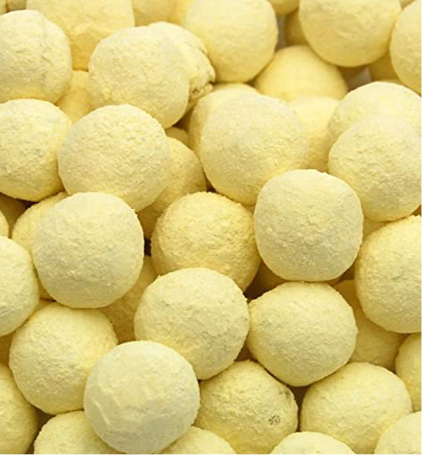 Toffee Centered Lemon Bonbons