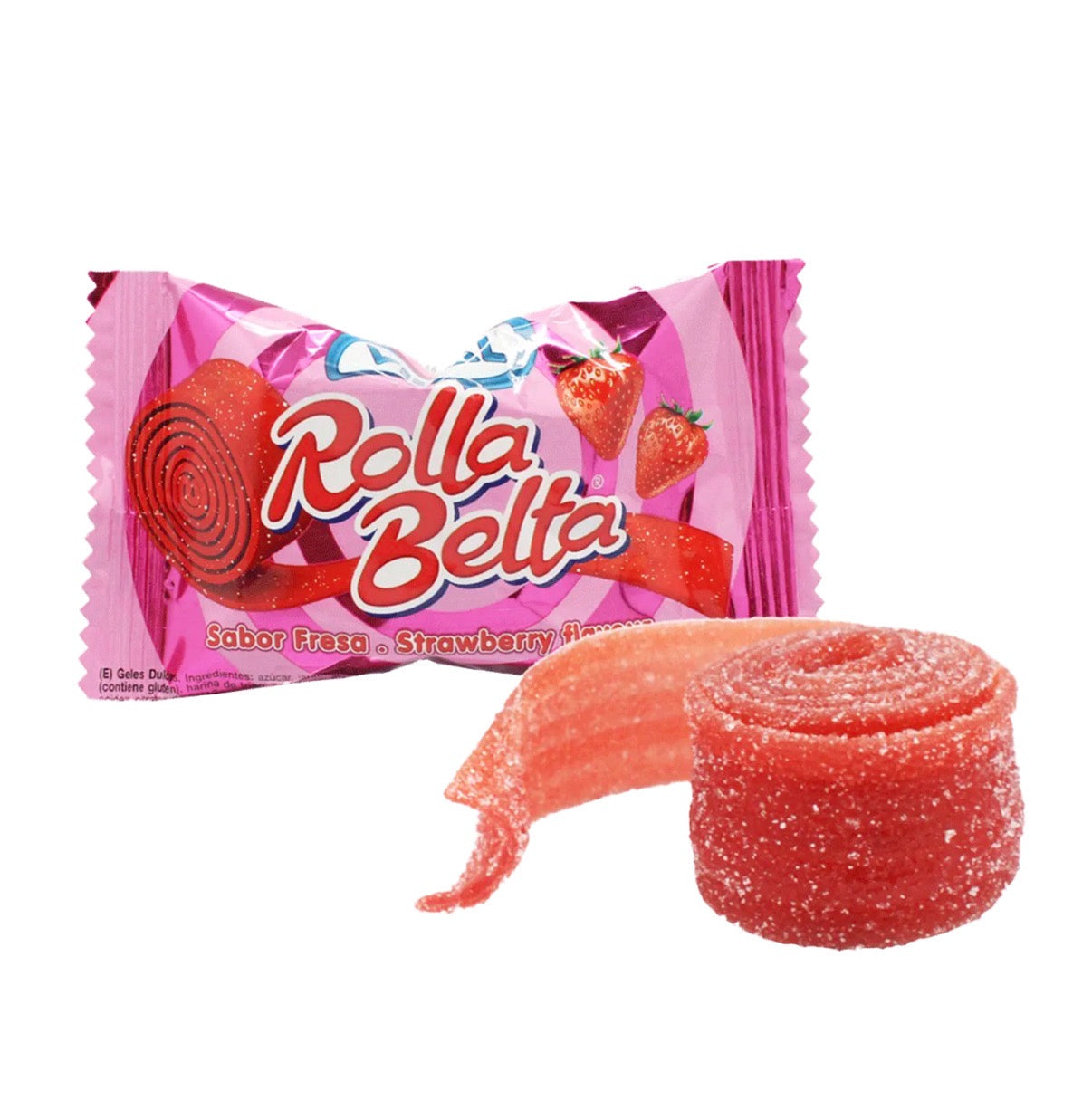 Rolla Belta Strawberry Fizzy Roll