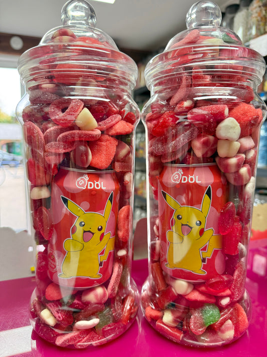 Pokemon Pikachu Strawberry Can and 1.5KG Sweet Jar