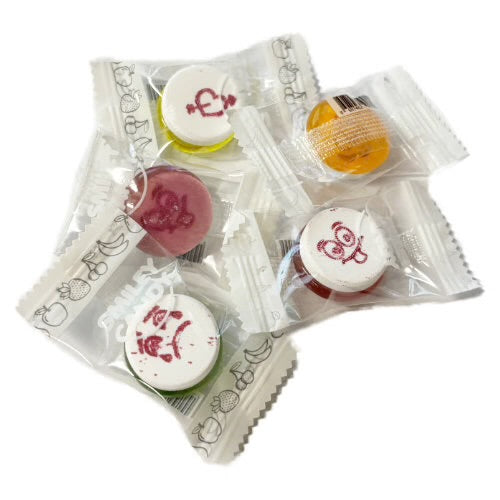 Smile Sour Rock Candy Wrapped Hard Boiled Sweet