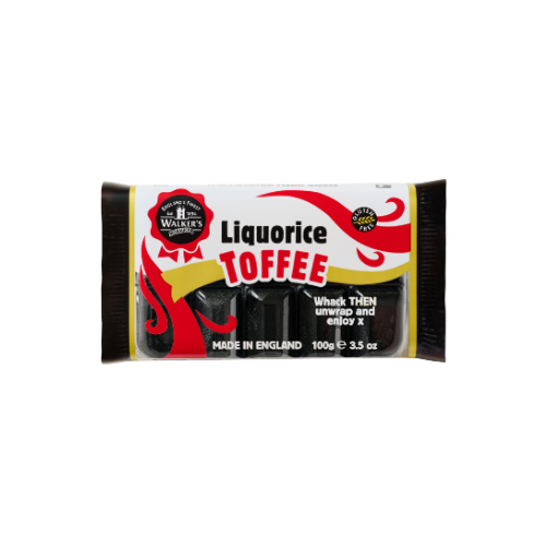 Walker's Liquorice Toffee Bar 100g