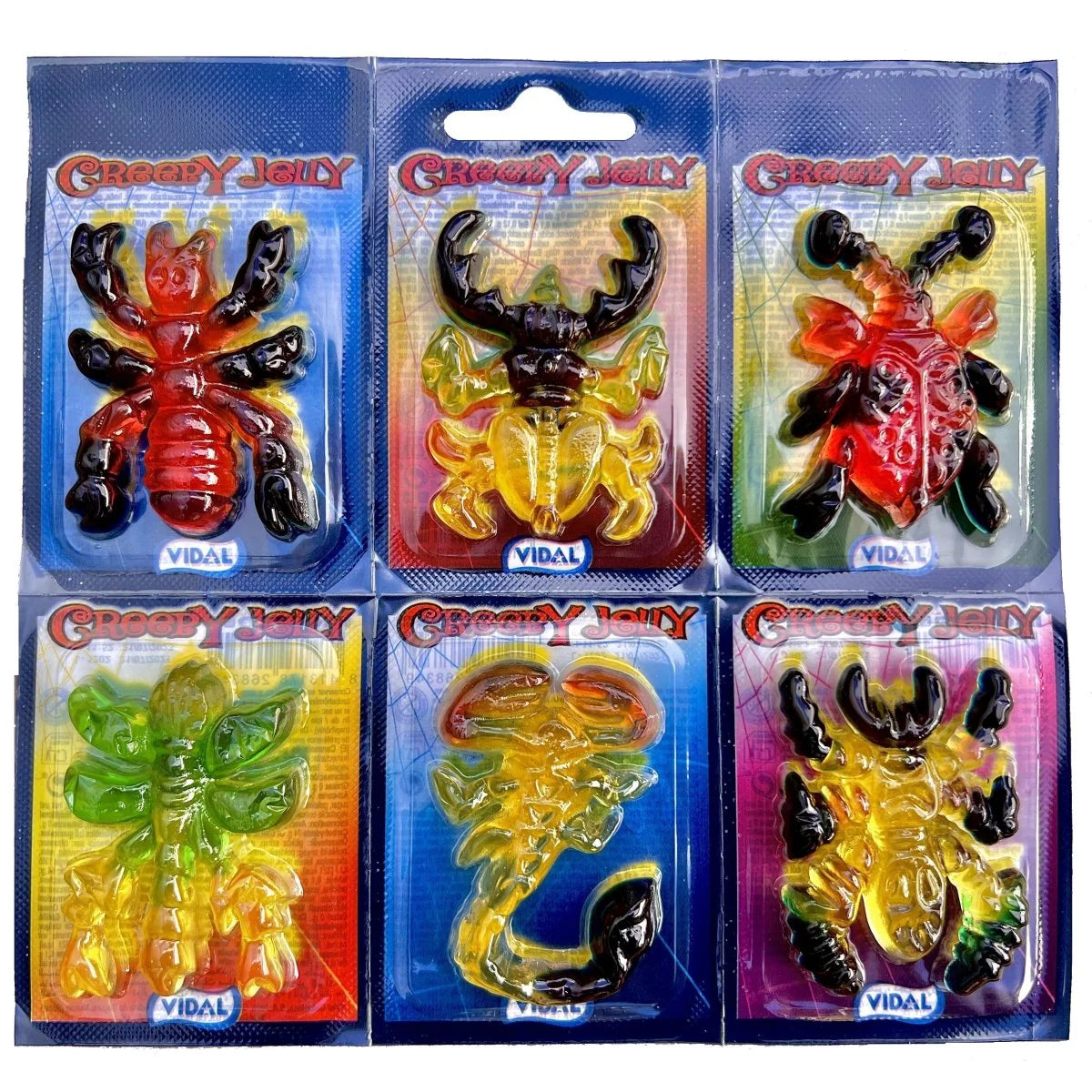 Creepy Jellies (6 Jellies Per Packet)