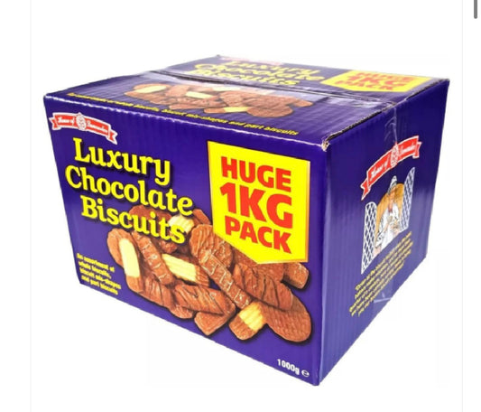 Luxury Chocolate Broken Biscuits 1KG Box