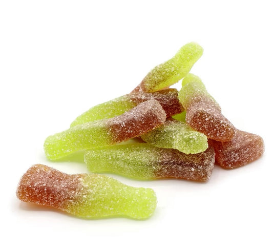 Fizzy Green Cola Bottles