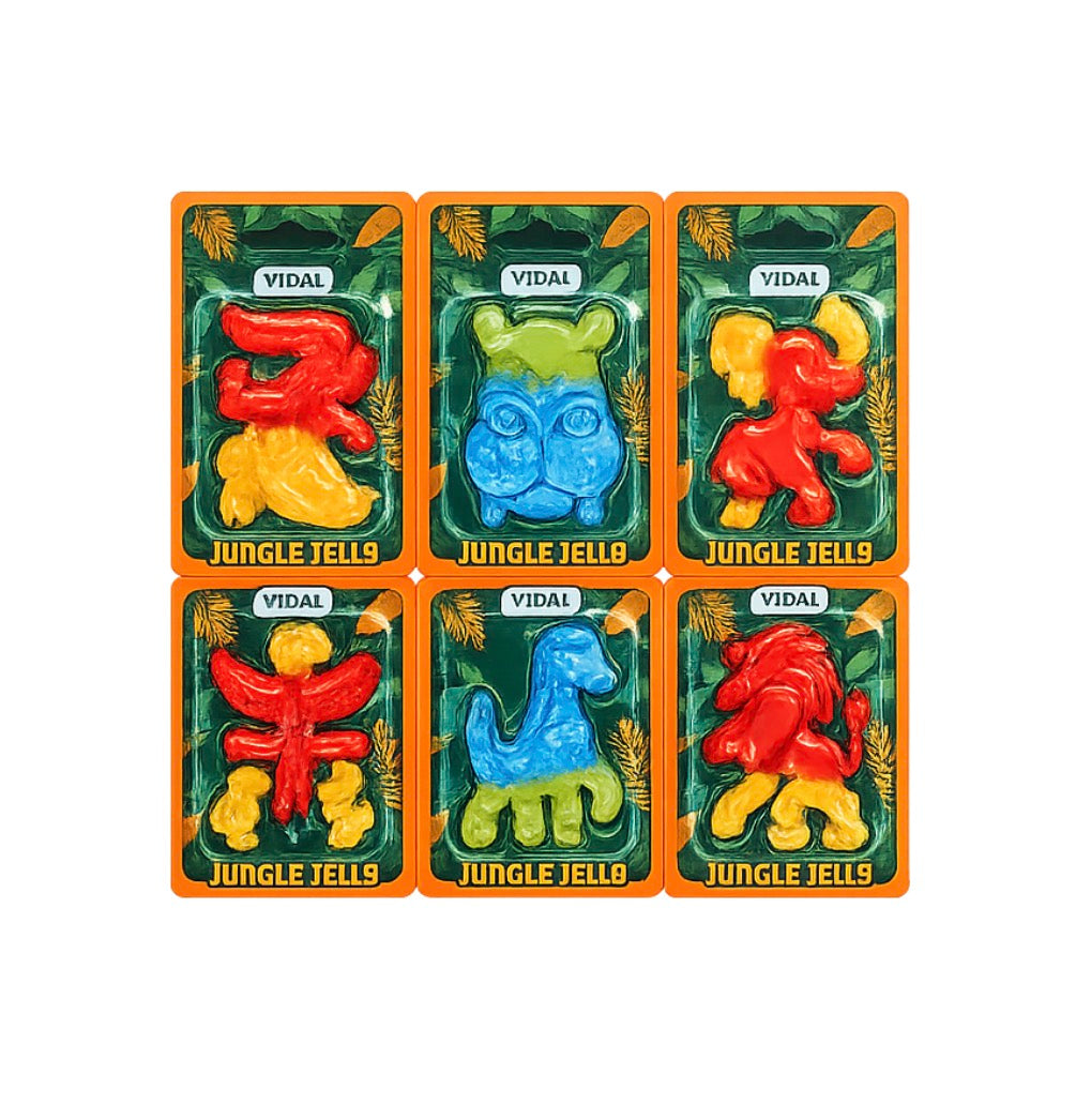 Jungle Jellies (6 Animals Per Packet)