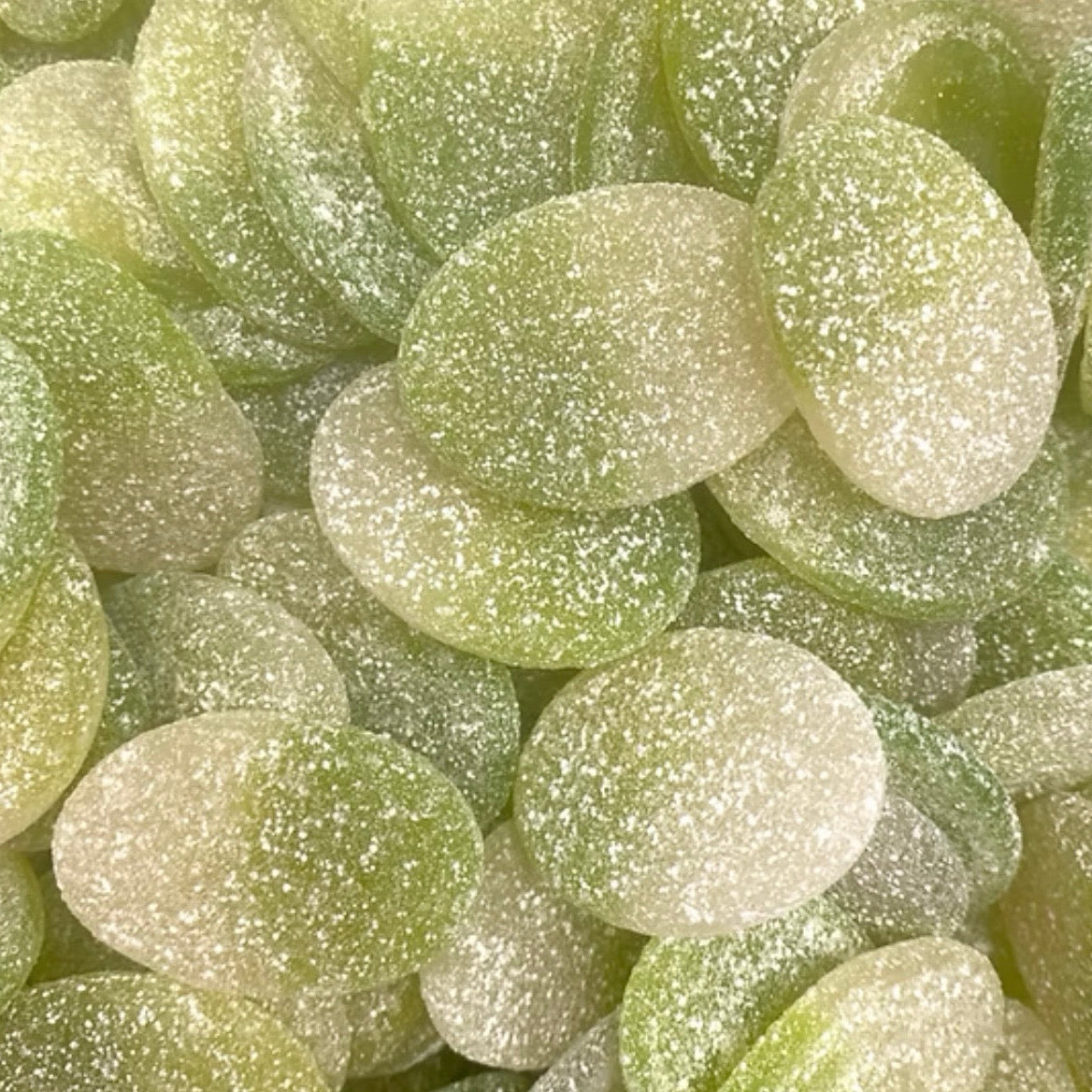 Gummy Sour Green Apple Ovals