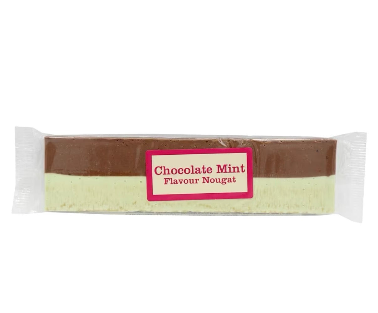 Mint Chocolate Nougat Bar 130g (Single Bar)