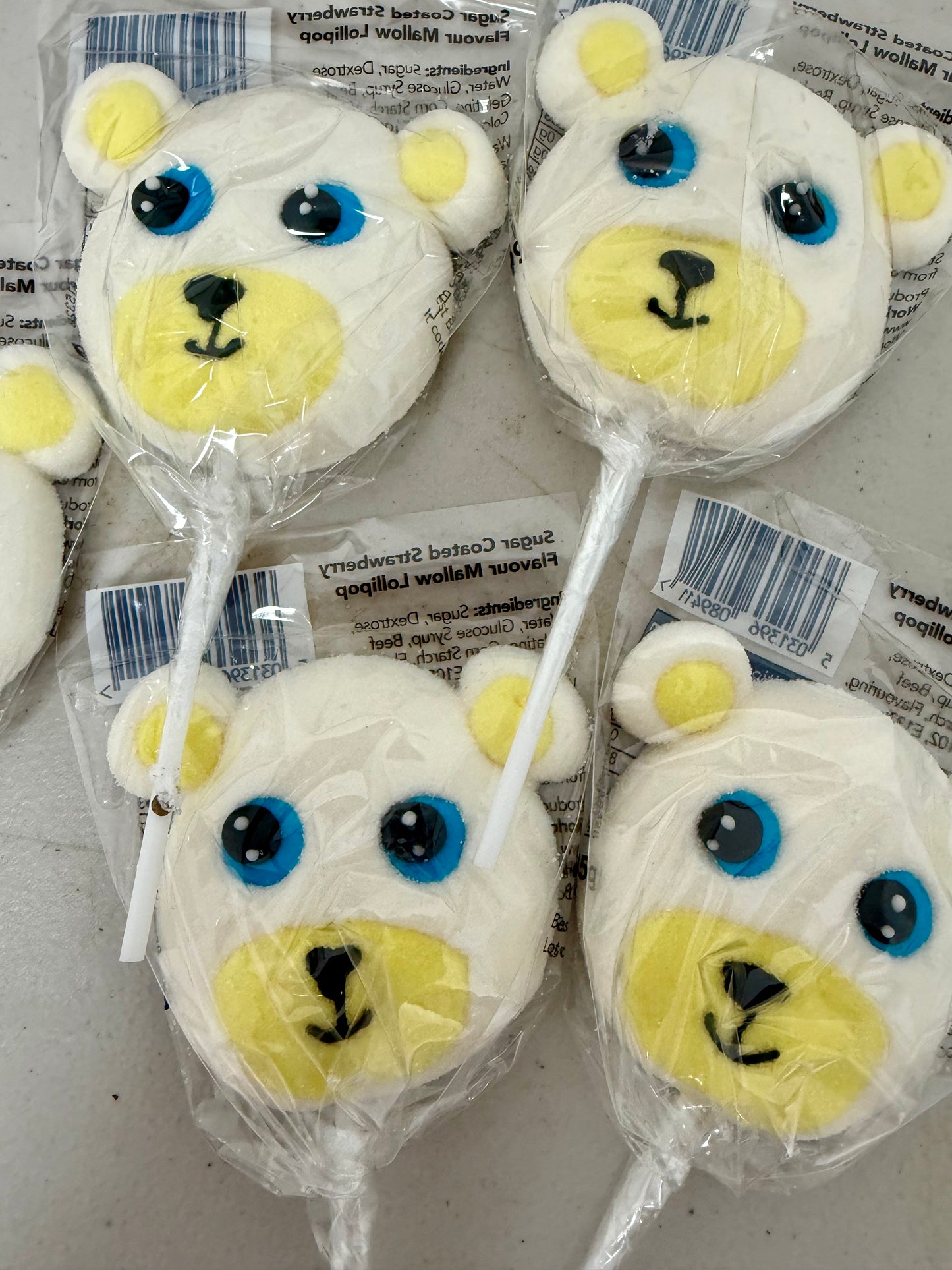 Mallow Polar Bear Lollies