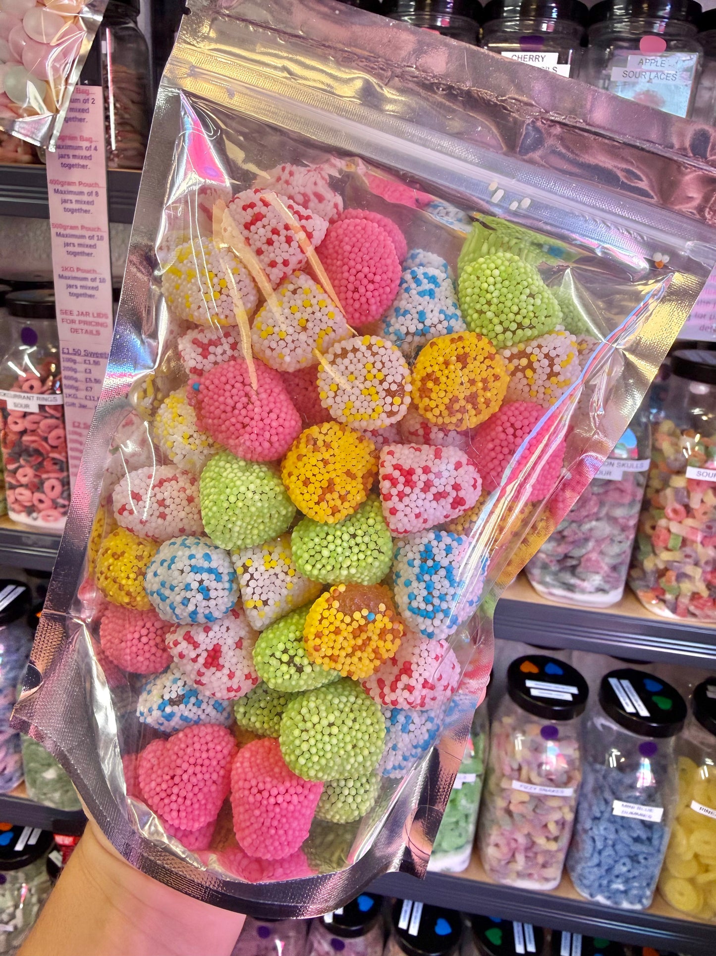 Mixed Flavoured Bobbly Berries 500grams