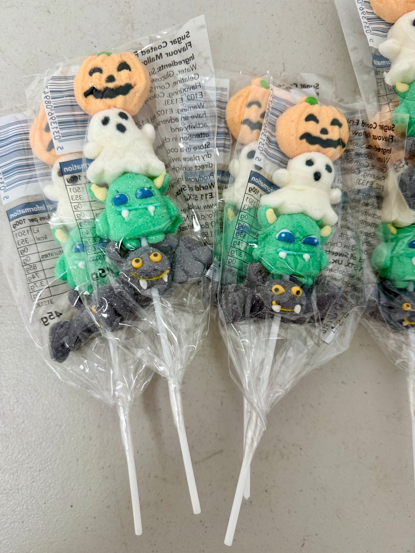 Mallow Halloween Lollies