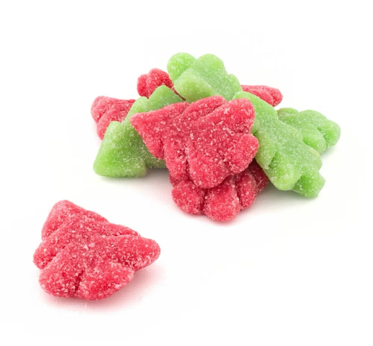 Fizzy Trees (Sugared Apple and Strawberry Flavoured Jellies) 200grams