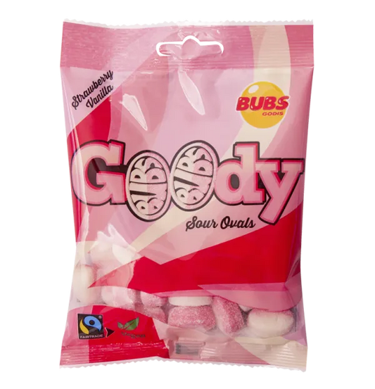 BUBS Sour Strawberry and Vanilla
