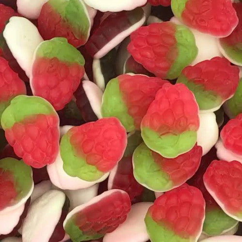 Gummy Strawberries and Cream