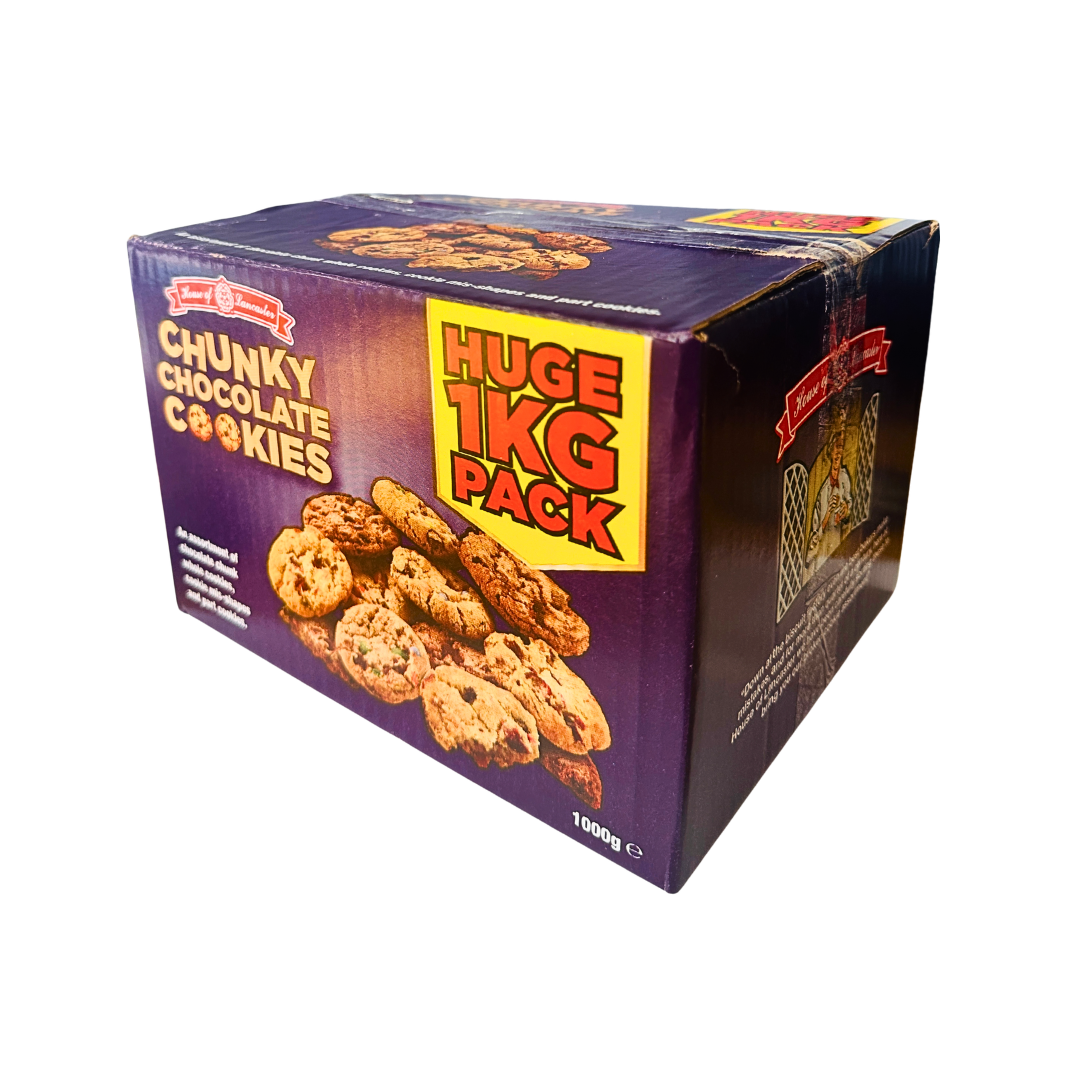 Chunky Chocolate Cookies 1KG Box
