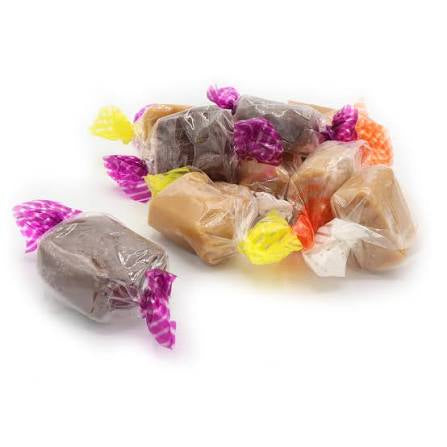 Assorted Wrapped Fudge - Vanilla, Strawberry, Chocolate, Orange Flavours