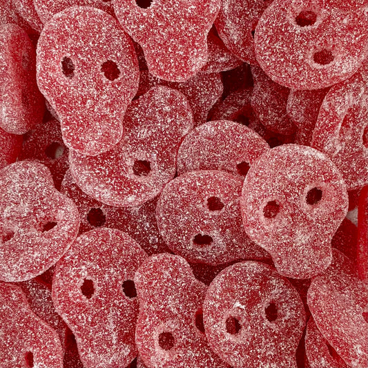 Fizzy Red Peach Skulls