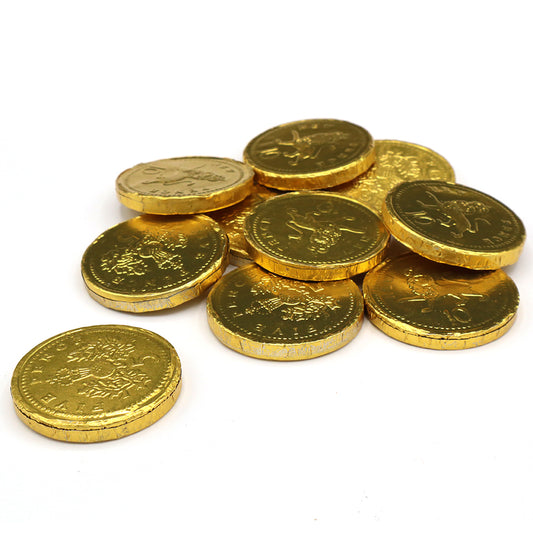 Gold Chocolate Coins