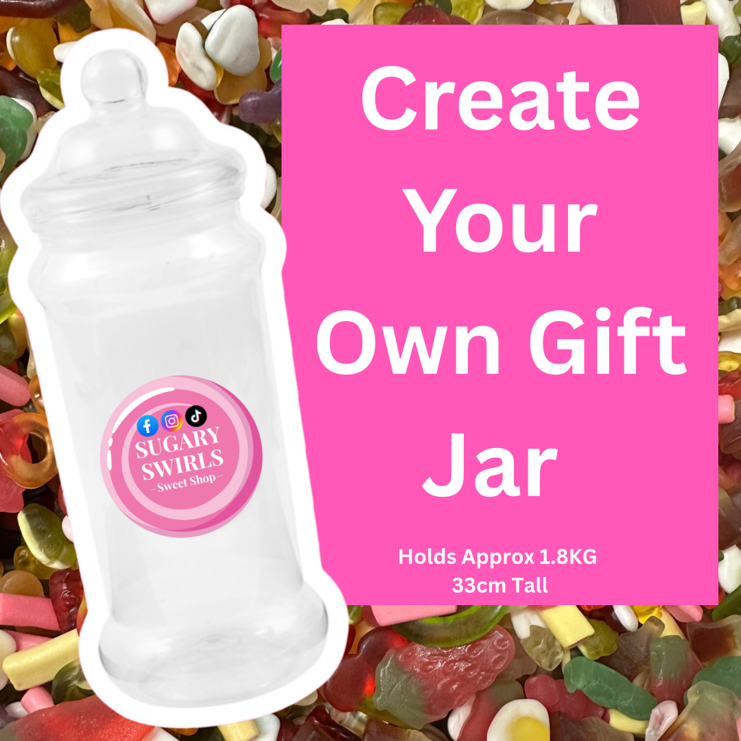 1.8KG Gift Jar (Choose Between 2 - 20 Different Sweets)