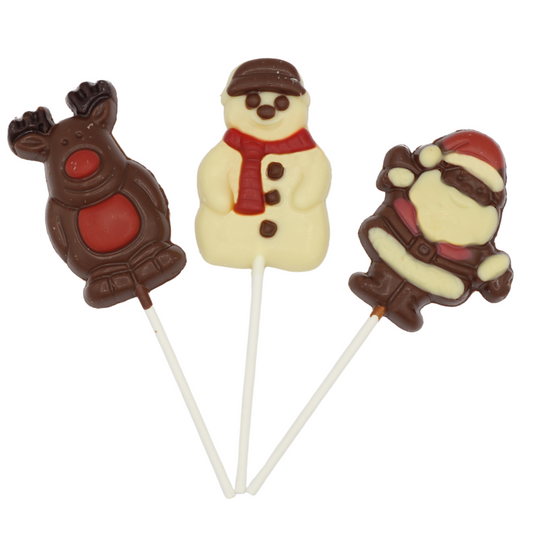 Chocolate Christmas Lollies
