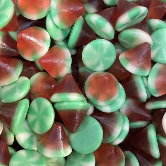 Strawberry Gummy Cones