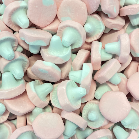 Bubblegum Foam Mushrooms