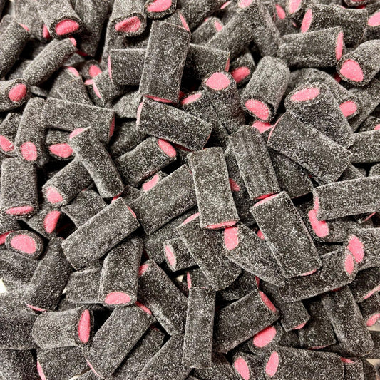 Raspberry Filled Liquorice Bites