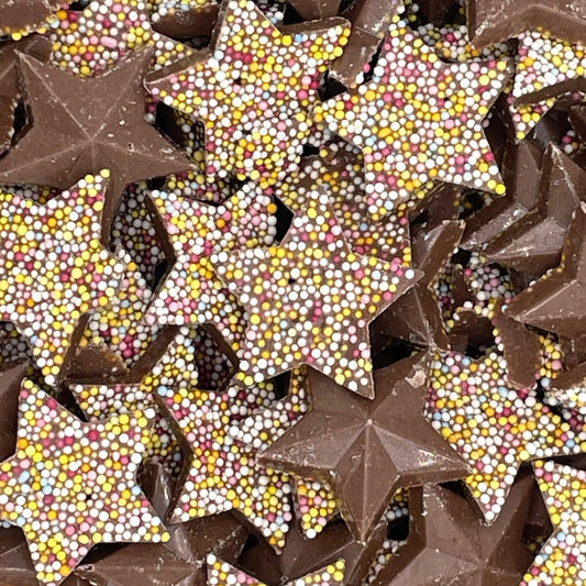 Milk Chocolate Jazzle Stars