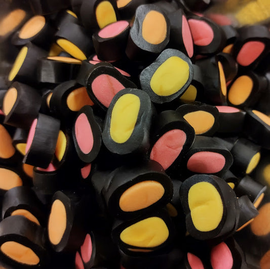 Giant Filled Liquorice Circles