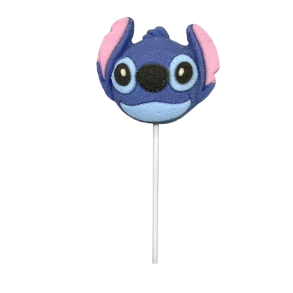 Disney's Stitch Marshmallow Lollipop 30g (Single Lollipop)
