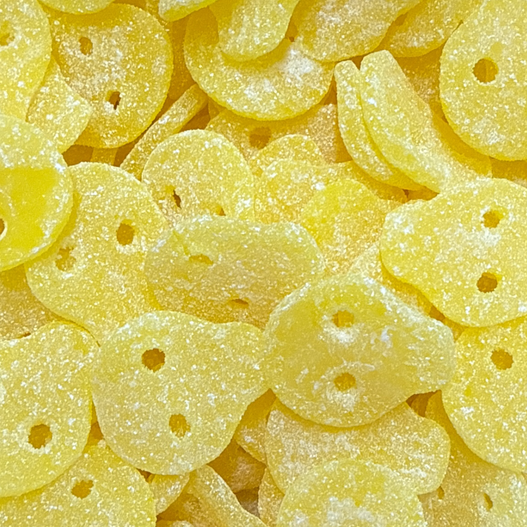Sour Yellow Pineapple Skulls
