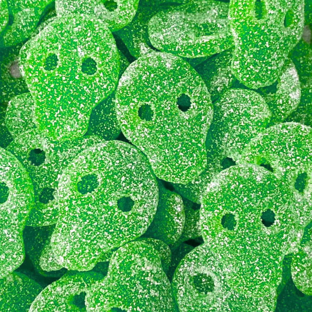 Sour Green Apple Skulls