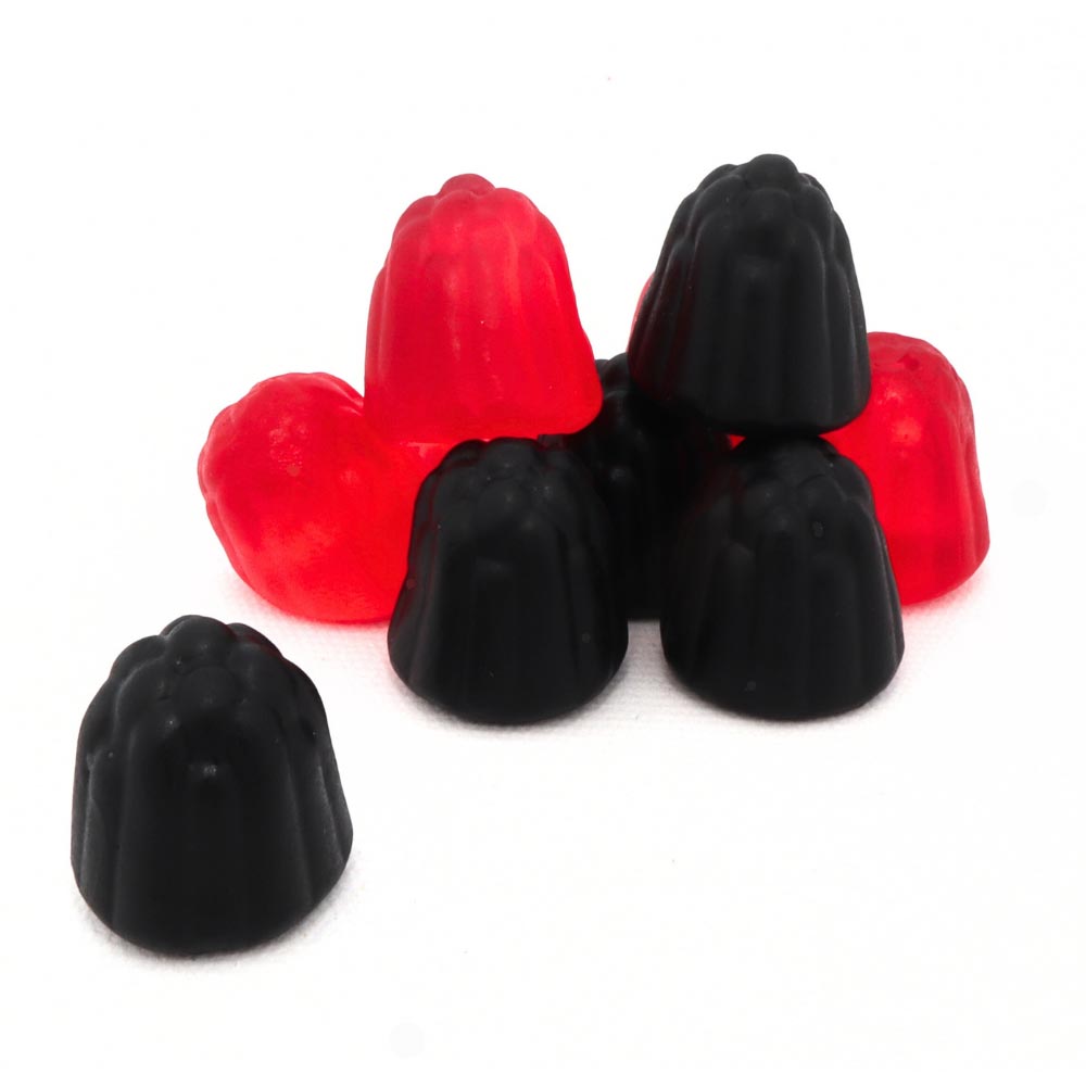 Soft Jelly Blackberry and Raspberry Gums
