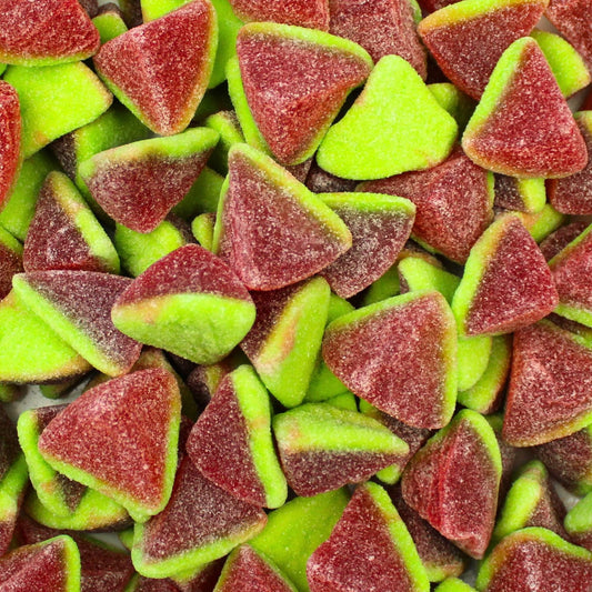 Jelly Filled Soft Fizzy Watermelon Pyramids
