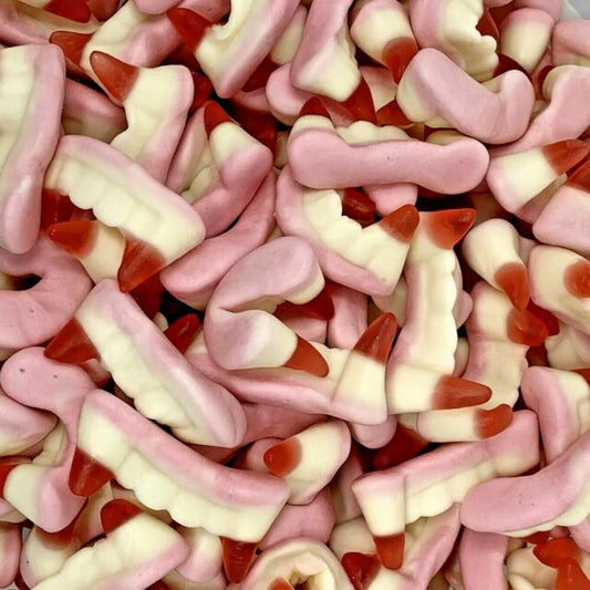Soft Gummy Strawberry Flavoured Mini Fangs